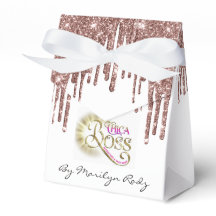 ブティックオンラインショップバラドリップグリッターロゴホワイト