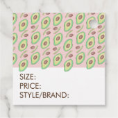 ブティックカッコいいウェアのサイズ価格つるラベル フェイバータグ (裏面)