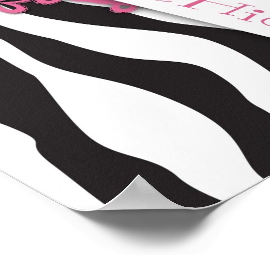 ブティックシカスタムックバナ渦巻形の_スウィート ポスター (角)