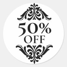 ブティックショップビジネスパーセントオフラベル