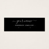 ブティックシンプルイヤリングミニディスプレイカード (正面)