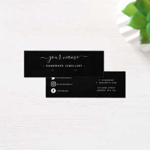 ブティックシンプルイヤリングミニディスプレイカード