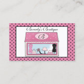 ブティックビジネスカード 名刺 (正面)