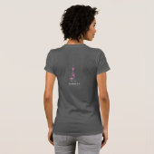 ブティックヘアサロンビジネス ブランディング シザー Tシャツ (裏面フル)