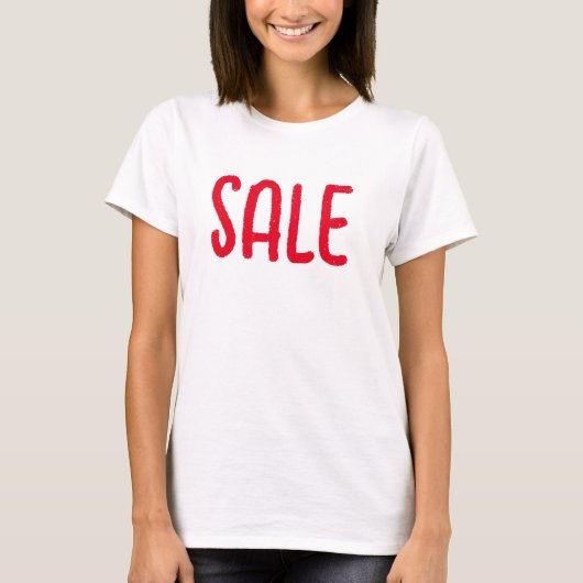 ブティックマネキン用SALE Tシャツ (正面)