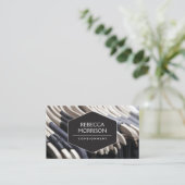 ブティック、受託品、ファッションデザイナー、クローゼット 名刺 (スタンド正面)