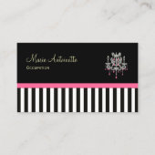 ブティフランスのックシャンデリア~名刺 名刺 (正面)