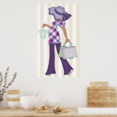 ブティ妊婦のック（大） ポスター (キッチン)