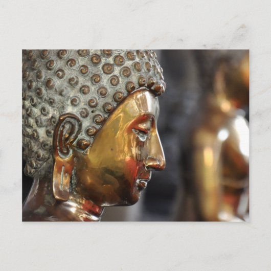 ブディスト彫刻 ポストカード (正面)
