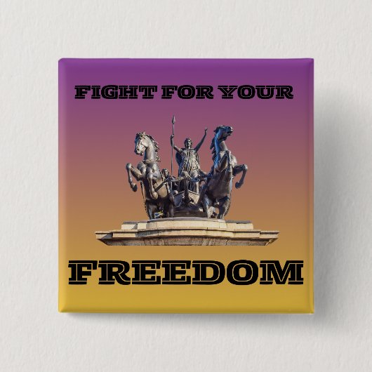 ブディッカ 缶バッジ (正面)