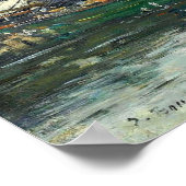 ブディン – ドーヴィル港1878 ポスター (角)