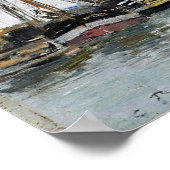 ブディン – Deauville 1880 ポスター (角)