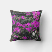 ブディーズアンドピンキーマウヴブーゲンビリア クッション (裏面)