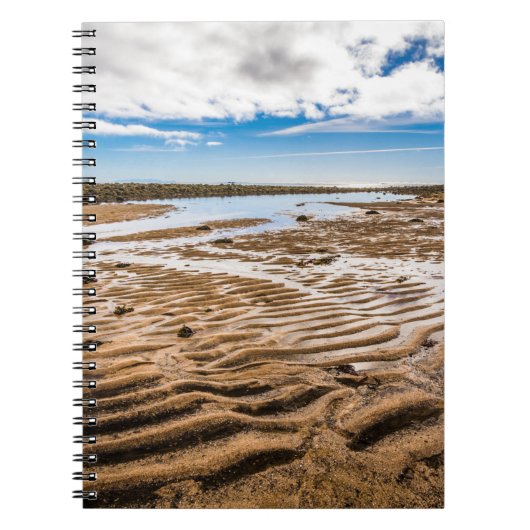 ブディールビーチ(アイスランド) ノートブック (正面)