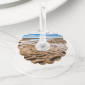 ブディールビーチ（アイスランド） ワイングラスタグ (クローズアップ)