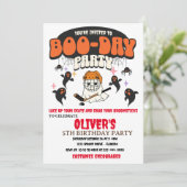 ブデイパーティーハロウィーン幽霊ホッケー 招待状 (スタンド正面)