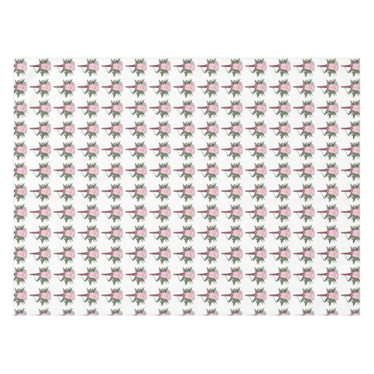 ブトニエール結婚バラズプロムフラワーテーブルクロス テーブルクロス (正面(横))