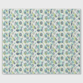 ブドアンドドレイドスハヌカーハヌカー（ユダヤ教の祭り） ラッピングペーパー (フラット)