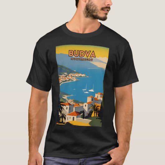 ブドゥバモンテネグロ Tシャツ (正面)