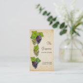 ブドウつる植物の名刺 名刺 (スタンド正面)