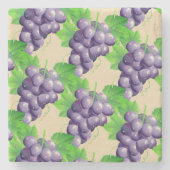 ブドウつる植物ストーンコースター ストーンコースター (正面)