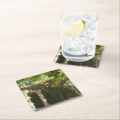 ブドウつる植物ナパ スクエアペーパーコースター (インサイチュ)