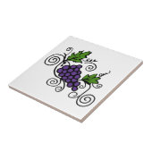 ブドウつる植物 タイル (側面)