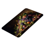 ブドウと果実の絵画静止期 マグネット (左側)