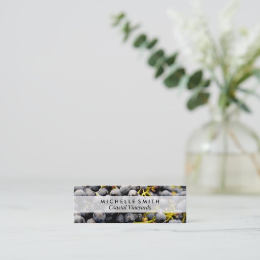 ブドウのつる植物 | ブドウ畑 スキニー名刺 (スタンド正面)