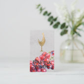 ブドウのつる | ワインマイスター 名刺 (スタンド正面)