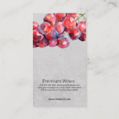 ブドウのつる | ワインマイスター 名刺 (裏面)