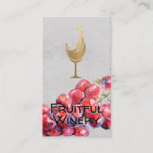 ブドウのつる | ワインマイスター 名刺 (正面)