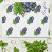 ブドウのキッチンタオル キッチンタオル (折り畳み)