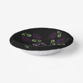 ブドウのグラフィックカスタマイズフルーツ ペーパーボウル (傾斜あり)