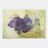 ブドウのコンコード キッチンタオル (横)