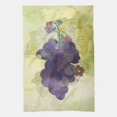 ブドウのコンコード キッチンタオル (縦)