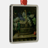 ブドウのバスケット メタルオーナメント (右)