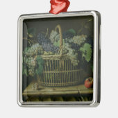 ブドウのバスケット メタルオーナメント (左)