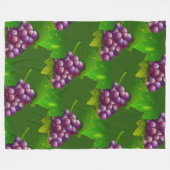 ブドウのフリースブランケット フリースブランケット (正面(横))