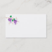 ブドウのブドウ園の名刺 名刺 (正面)