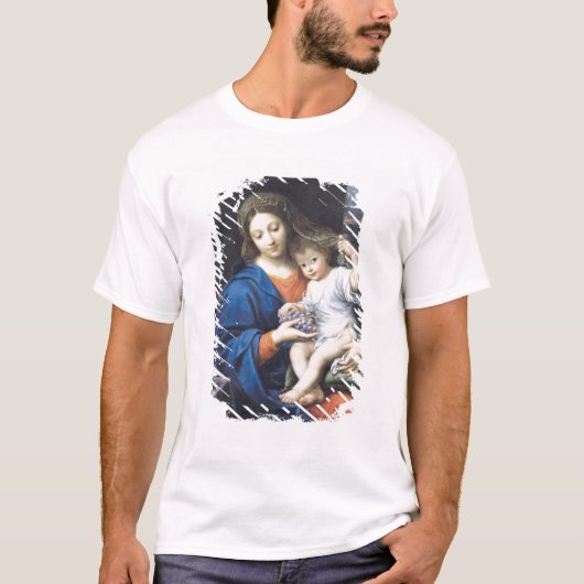 ブドウのヴァージン、1640-50年 Tシャツ (正面)