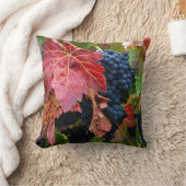 ブドウの収穫の枕 クッション (ブランケット)