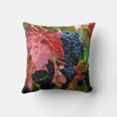 ブドウの収穫の枕 クッション (裏面)