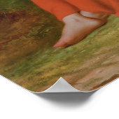 ブドウの収穫 ポスター (角)