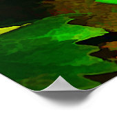 ブドウの収穫 ポスター (角)