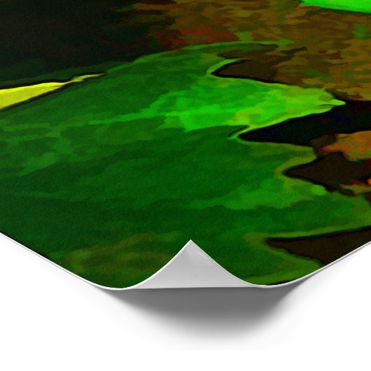 ブドウの収穫 ポスター (角)