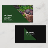 ブドウの収穫 名刺 (正面/裏面)