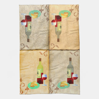 ブドウの好み キッチンタオル