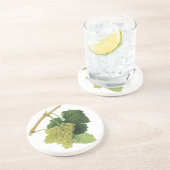 ブドウの房 ヴィンテージ フード フルーツ コースター (側面)