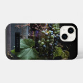 ブドウの植物画風 iPhone カー'ス iPhoneケース (裏面横)